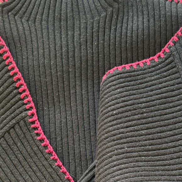 Rag & Bone Ingrid whipstitched wool turtle neck sweater - Picture 5 of 7